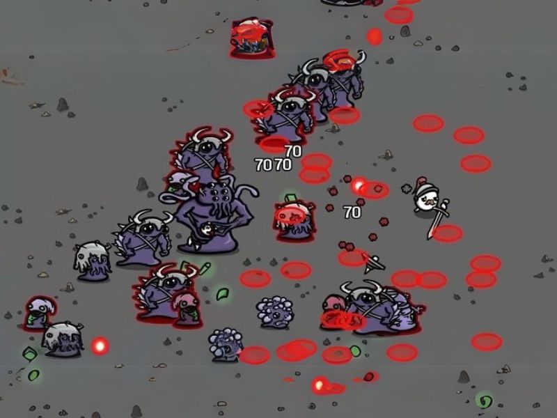 Gameplay lôi cuốn của Hack Brotato