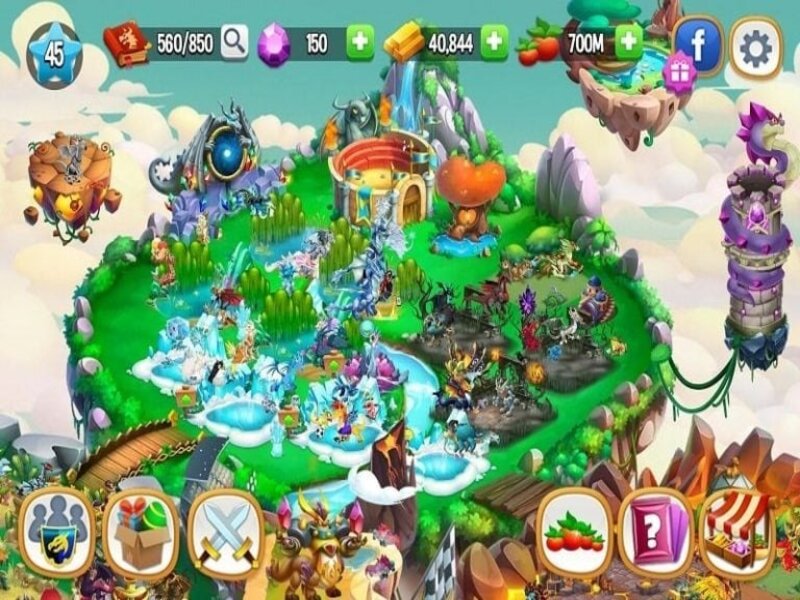 Giới thiệu về Hack Dragon City Mod Apk 99999 Gems 99999 vàng