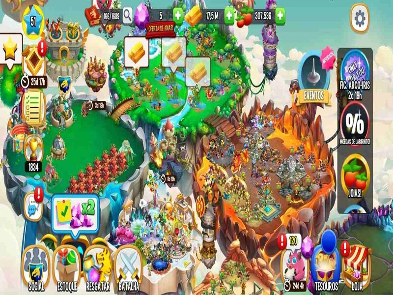 Tính năng không có quảng cáo trong phiên bản Hack Dragon City