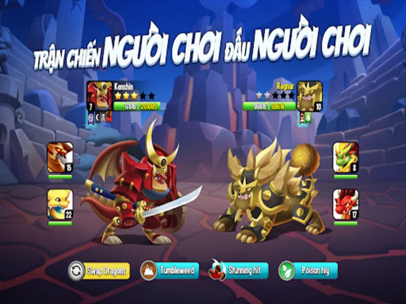 Trận chiến giữa người chơi đấu với người chơi 