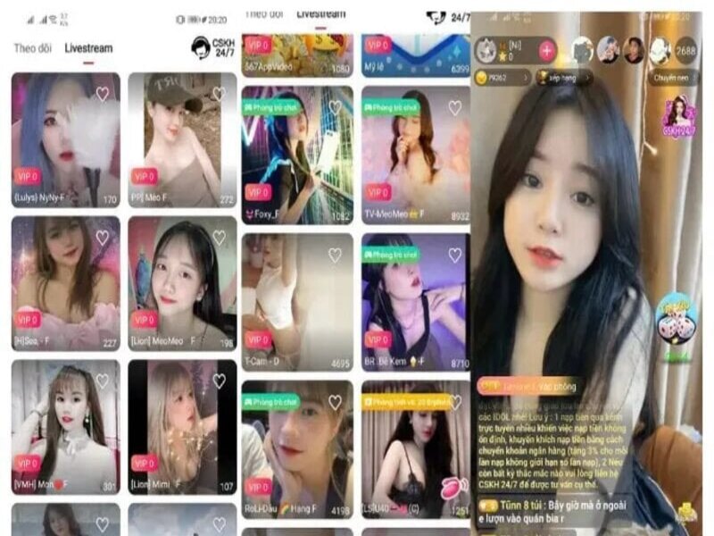567 Live thiết kế thân thiện trực quan