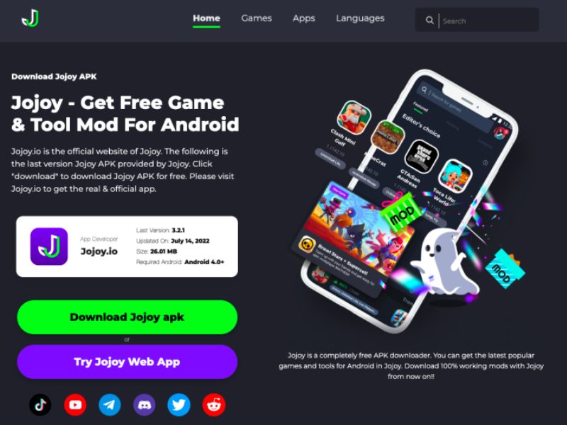 Giới thiệu tổng quan về Jojoy App