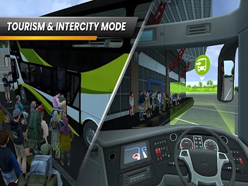 Hệ Thống Lái Xe Linh Hoạt, Giống Thật Đến Kinh Ngạc trong Hack Bus Simulator Indonesia