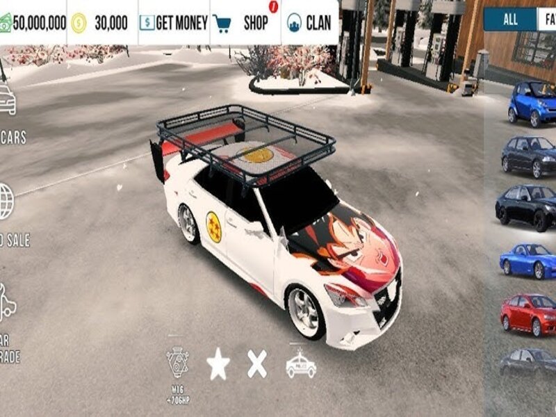 Mod menu tùy chỉnh theo ý thích trong Hack Car Parking Multiplayer