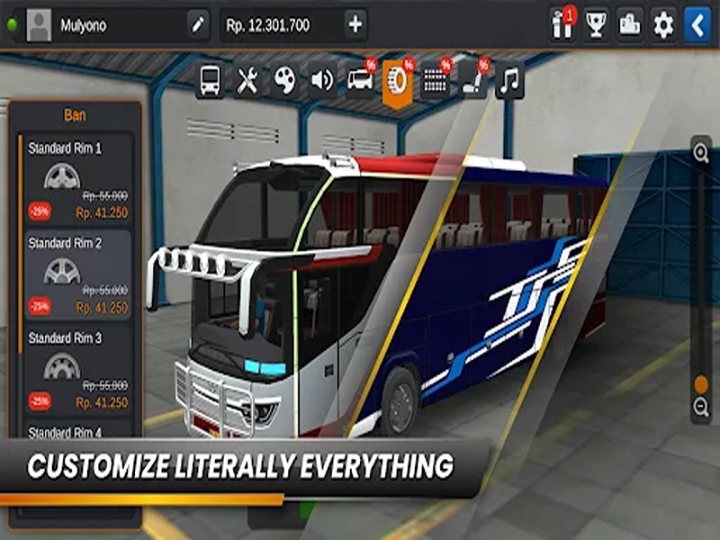 Hack Vô Hạn Tiền trong Hack Bus Simulator Indonesia