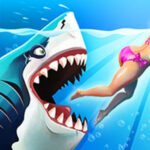 Tải Hack Hungry Shark Mod Apk (Full Tiền, Kim Cương) v12.8.2