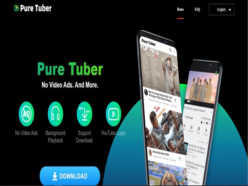 Pure Tuber Mod Apk mở khóa toàn bộ tính năng VIP