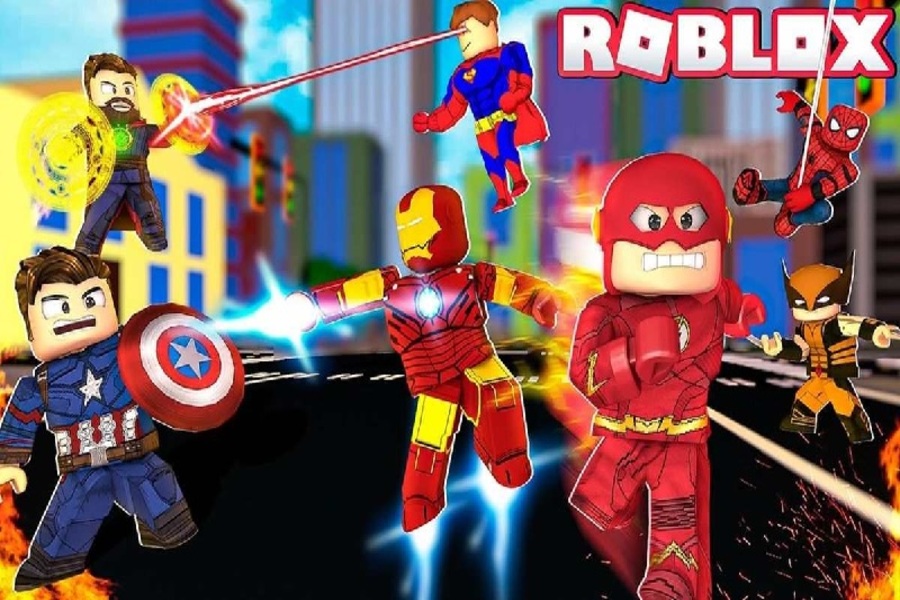 Marvel & DC: Dawn of Heroes một trong những trò chơi được chơi nhiều nhất trong Hack Roblox