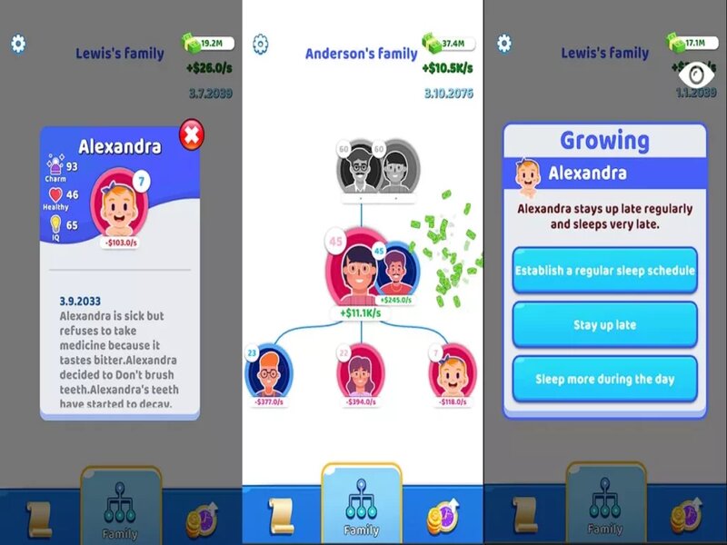 Mở khóa toàn bộ tính năng trong Family Life Mod