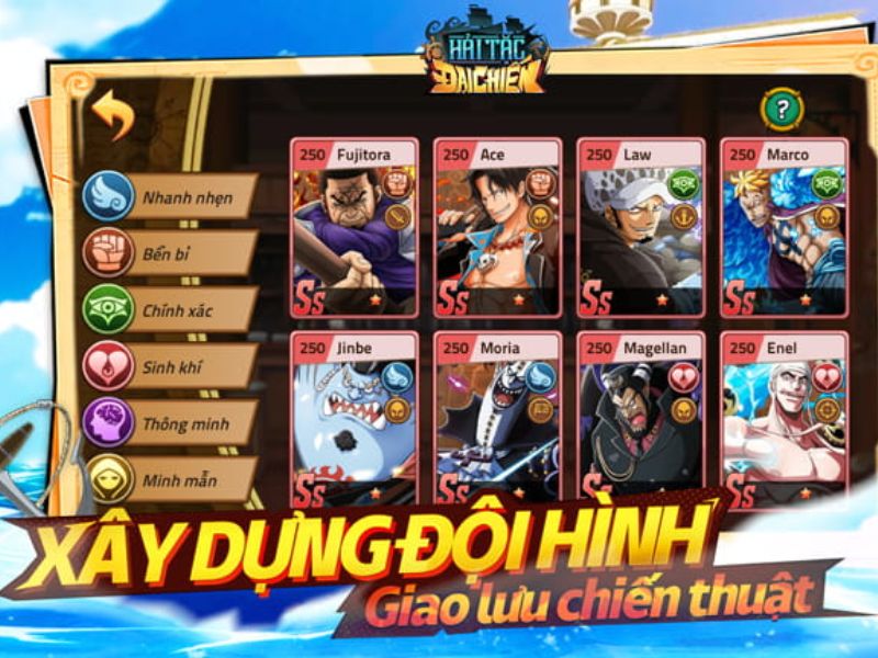 Có nhiều chế độ chiến đấu để lựa chọn