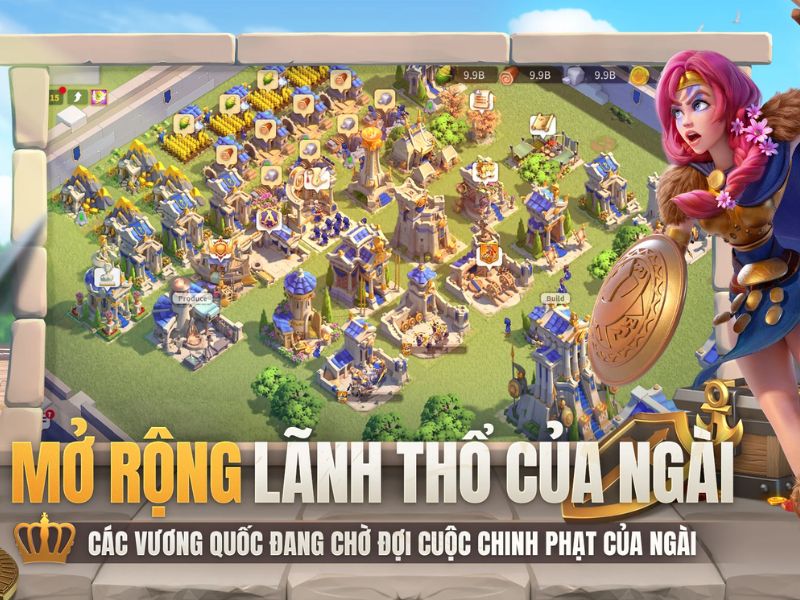 Mở rộng lãnh phổ của riêng bạn trong Rise Of Kingdoms