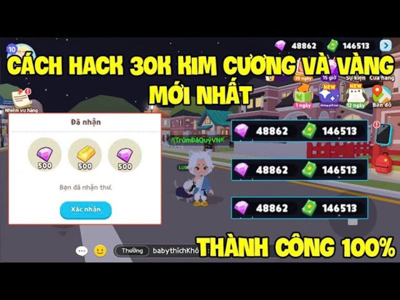 Những tính năng nổi bật của phiên bản Hack Play Together