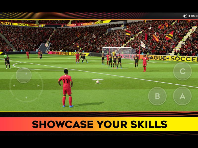 Thiết kế đồ hoạ 3D hấp dẫn trong Dream League 