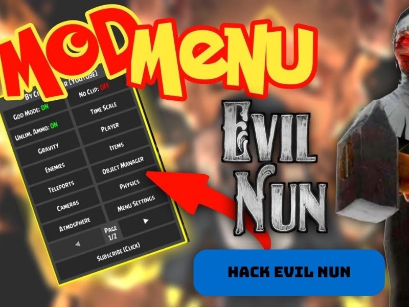 Tính Năng Đặc Sắc Trong Hack Evil Nun