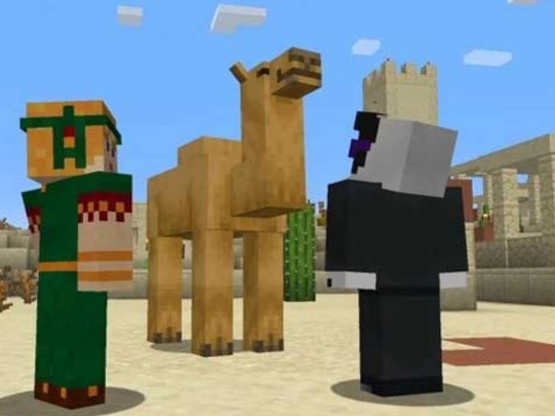 Lạc đà cũng có những tính năng mới thú vị trong Minecraft 1.20.40 