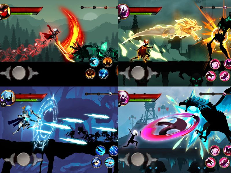 Đa dạng chế độ chơi trong Stickman Legends