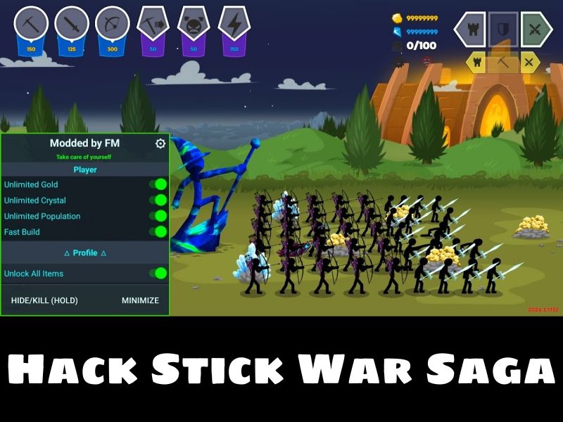 Những Tính Năng Nổi Bật Của Phiên Bản Hack Stick War Saga