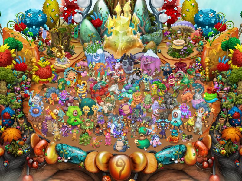 Bộ sưu tập hàng trăm quái vật độc nhất vô nhị trong My Singing Monsters