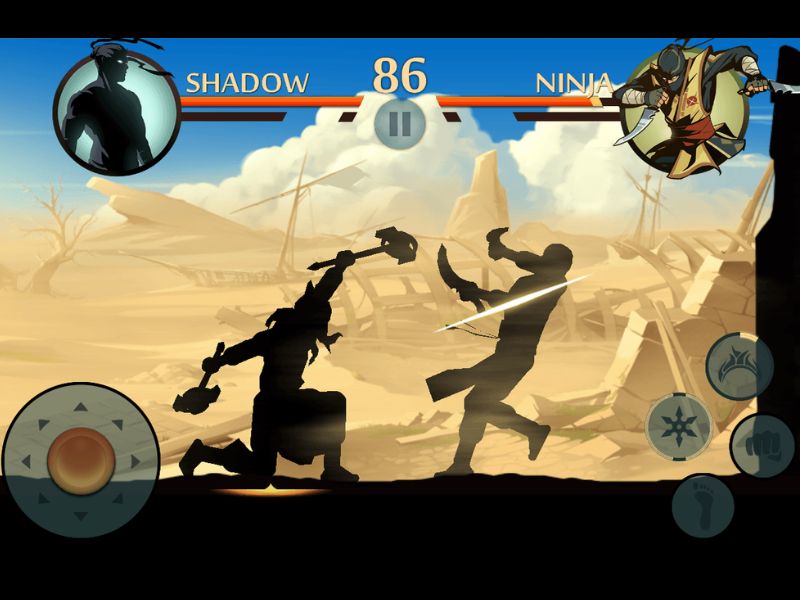 Lối Chơi Đối Kháng Kịch Tính Trong Shadow Fight 2 Special Edition