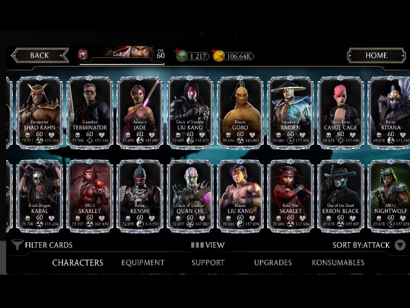 Nhân vật đa dạng trong Mortal Kombat