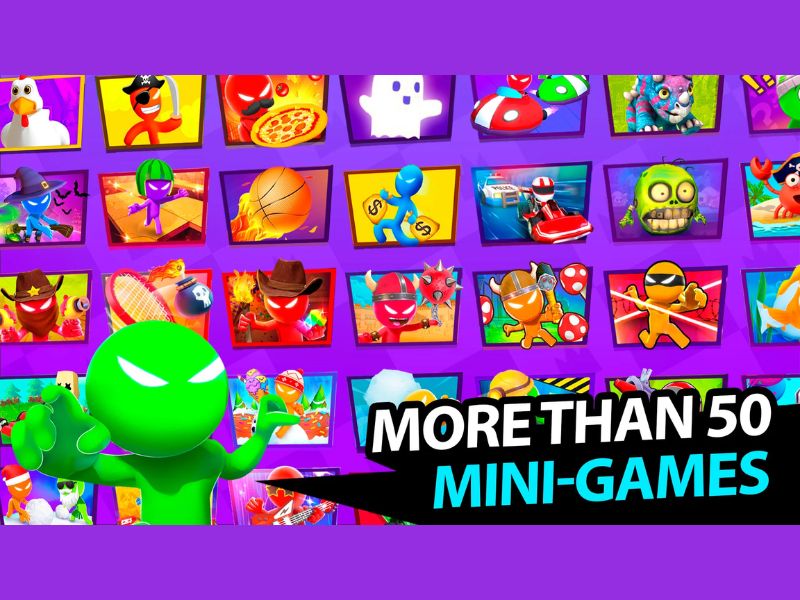 Sở Hữu Kho Tàng Mini-Game Đa Dạng Trong Stickman Party