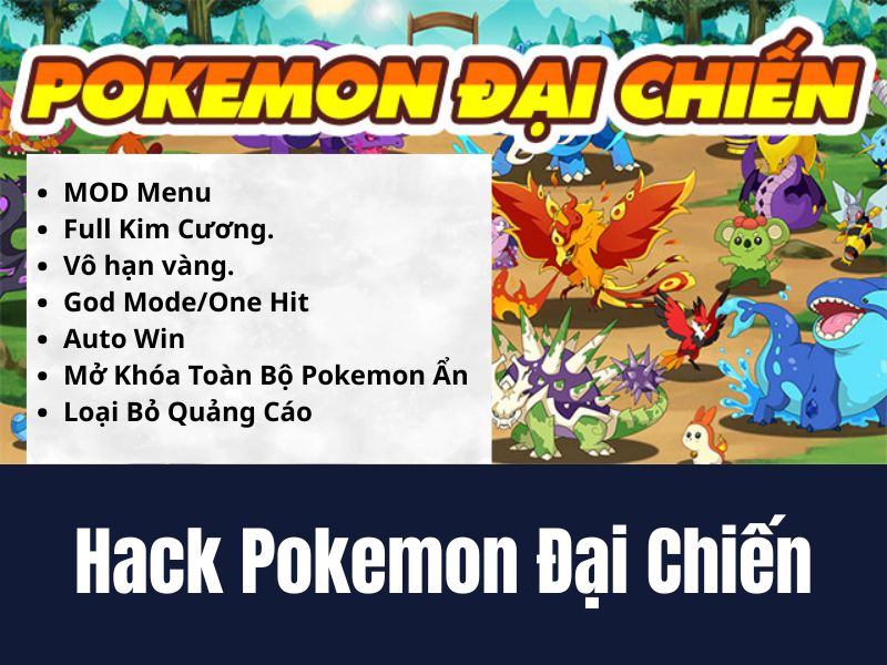 Phiên Bản Hack Pokemon Đại Chiến Androidmentor Có Những Tính Năng Gì?