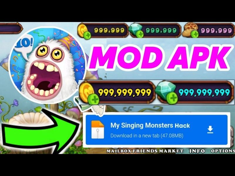 Những Điểm Nổi Bật Và Độc Đáo Có Trong Hack My Singing Monsters