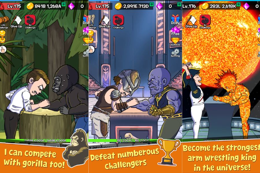 Banner Hack Arm Wrestling Clicker