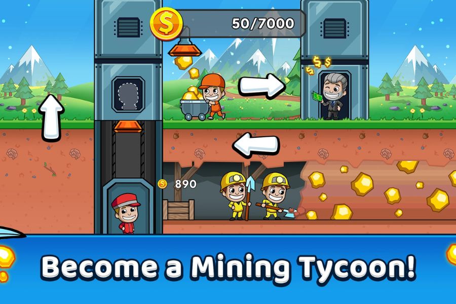 banner Hack Idle Miner Tycoon Mod APK
