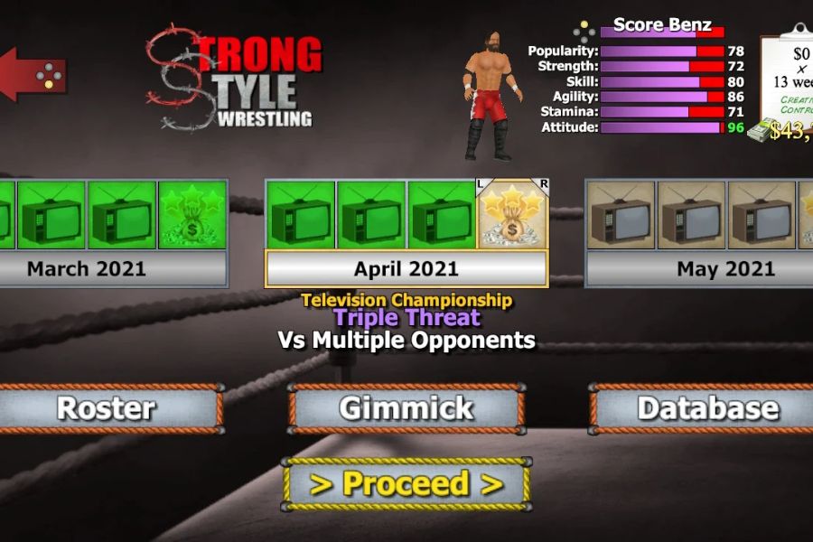 Tải Wrestling Empire MOD APK (Mở Khóa Pro) v1.7.8