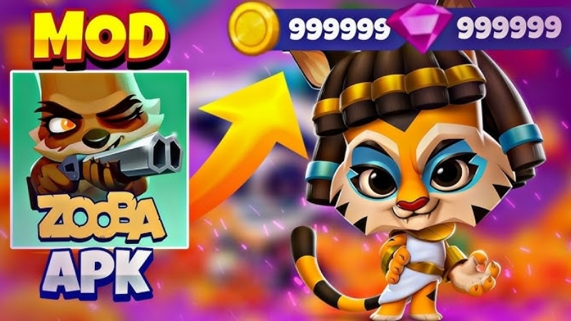 Tải Zooba MOD (Full Nhân Vật, Vô Hạn Tiền, Menu) v5.39.1 APK 2 Hack Zooba