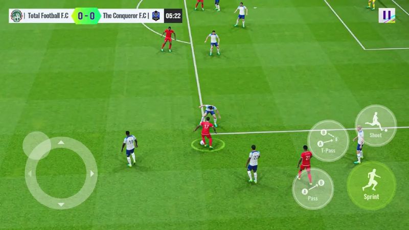 Tải Total Football APK v2.7.120 Mới Nhất Cho Mobile 2 Game bóng đá với lối chơi, chế độ đa dạng trong Total Football APK