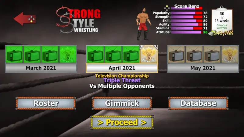 Tải Wrestling Empire MOD APK (Mở Khóa Pro) v1.7.9 6 Wrestling Empire MOD APK