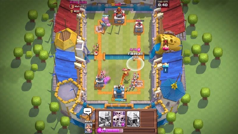 Tải Clash Royale APK v130300033 Mới Nhất Cho Mobile 2 Lối chơi chiến thuật thời gian thực đầy cân não trong Clash Royale APK