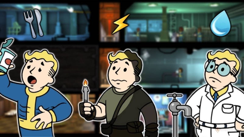 Tải Fallout Shelter MOD APK V2.1.1 (Việt Hóa, Vô Hạn Tiền, Năng Lượng) 3 Hệ Thống Cư Dân Đa Dạng Với Chỉ Số SPECIAL Riêng Biệt