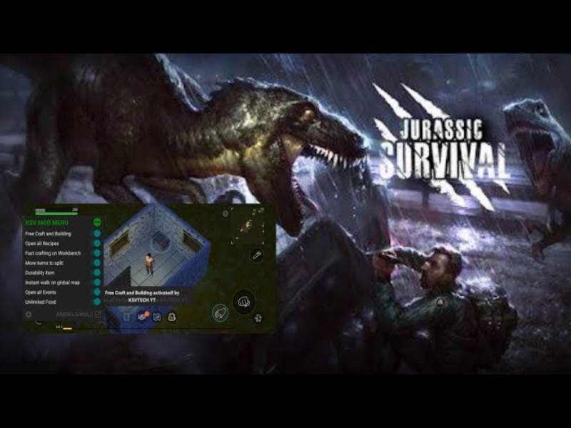 Tải Hack Jurassic Survival (Full Tiền, Chế Tạo Miễn Phí) v2.7.8 APK 4 Hack Jurassic Survival