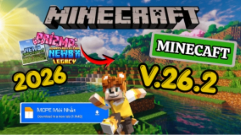 Tải Minecraft 26.2 (1.26.2) cho Android/IOS Mới Nhất 2026 2 Các lỗi Gameplay quan trọng đã được xử lý trong bản 26.2