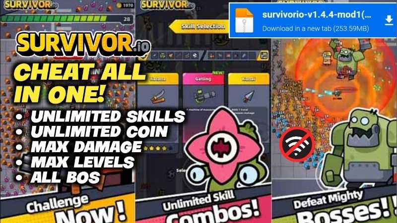 Tải Survivor Io Mod APK (Menu, Full Tiền, Kim Cương, Giảm Hồi Chiêu) v4.6.0 3 Hướng dẫn cách tải và cài đặt Survivor.io Mod APK an toàn