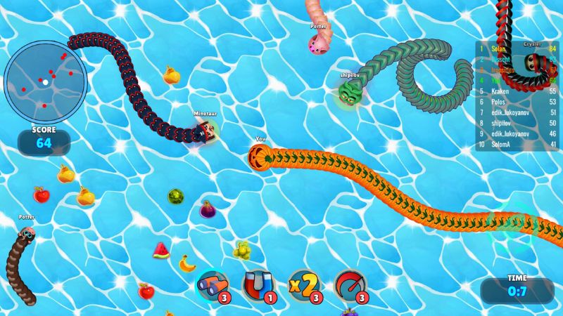 Tải Snake Clash v74.0.0 Mới Nhất Cho Android Miễn Phí 2 Khám Phá Bộ Kỹ Năng Và Cơ Chế "Nuốt Chửng" Độc Bản Trong Snake Clash