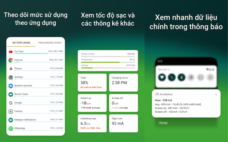 Tải AccuBattery APK V2.1.8 Miễn Phí Cho Android Mới Nhất 2 Tại Sao Accubattery Apk Là Công Cụ Quản Lý Pin "Sống Còn" Cho Mọi Thiết Bị Android?