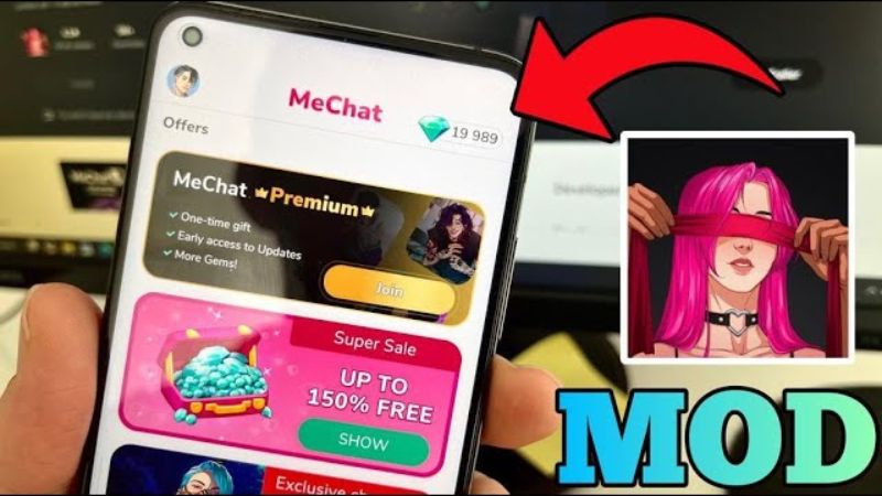 Tải MeChat Mod APK (Vô Hạn Tiền, Kim Cương, Menu) V4.46.0 2 Trở Thành Bậc Thầy Hẹn Hò Với Những Tính Năng Bá Đạo Từ MeChat Mod APK