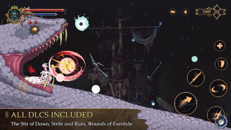 Tải Blasphemous MOD APK (MOD Menu, Việt Hóa) V1.9.0 2 Chiến Đấu Trong Thế Giới Gothic Đen Tối Và U Ám Của Blasphemous