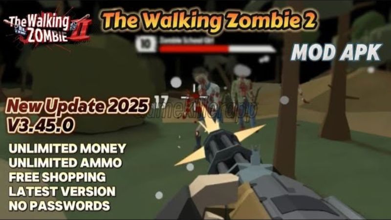 Tải The Walking Zombie 2 Mod APK (Vô Hạn Tiền, Menu) V3.55.0 3 Sở Hữu Sức Mạnh "Tối Thượng" Với Loạt Tính Năng The Walking Zombie 2 Mod APK Độc Quyền