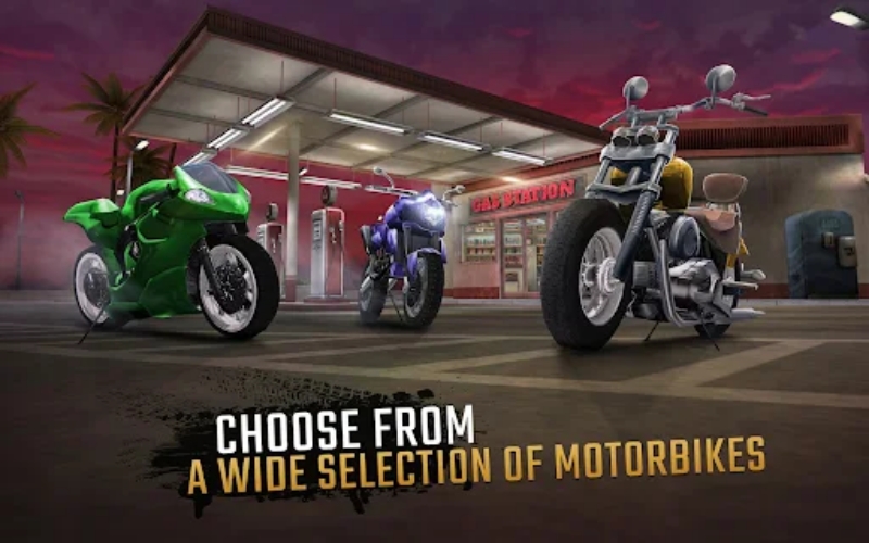 Tải Moto Rider GO: Highway Traffic MOD APK (Vô Hạn Tiền) v1.95.43 4 Tùy chỉnh và nâng cấp xe