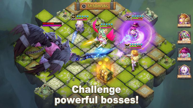 Tải Hack Castle Clash MOD APK (Full Kim Cương) v4.4.2 3 Hack Castle Clash trong chế độ Narcia.
