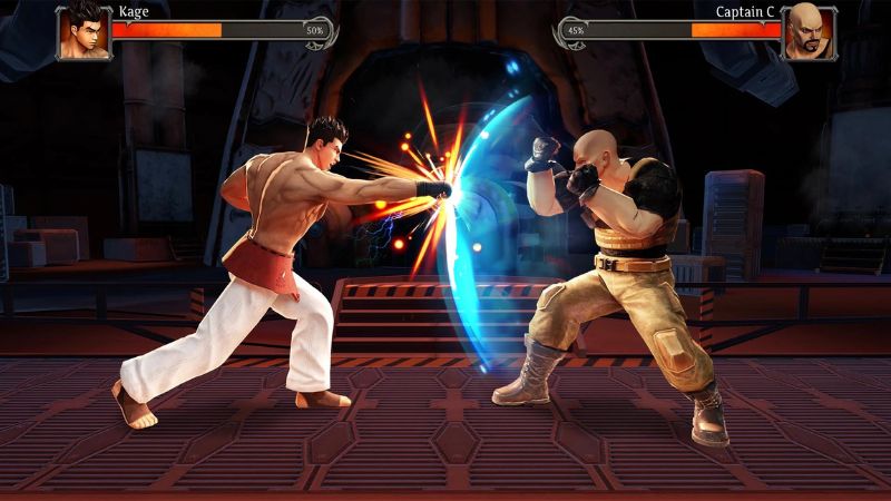 Tải Hack Legend Fighter MOD APK (Vô Hạn Tiền) v1.83.1 1 Hack Legend Fighter chiến đấu trong đấu trường.