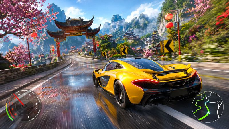 Tải Real Racing 3 MOD APK (Vô Hạn Tiền, Menu) v14.0.1 1 Real Racing 3 MOD APK với dàn siêu xe bản quyền.