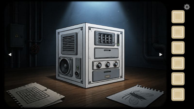 Tải The Past Within APK v7.9.0.1 Miễn Phí Cho Android 3 Một bên là căn phòng 2D, bên còn lại là thiết bị 3D trong Tương Lai.